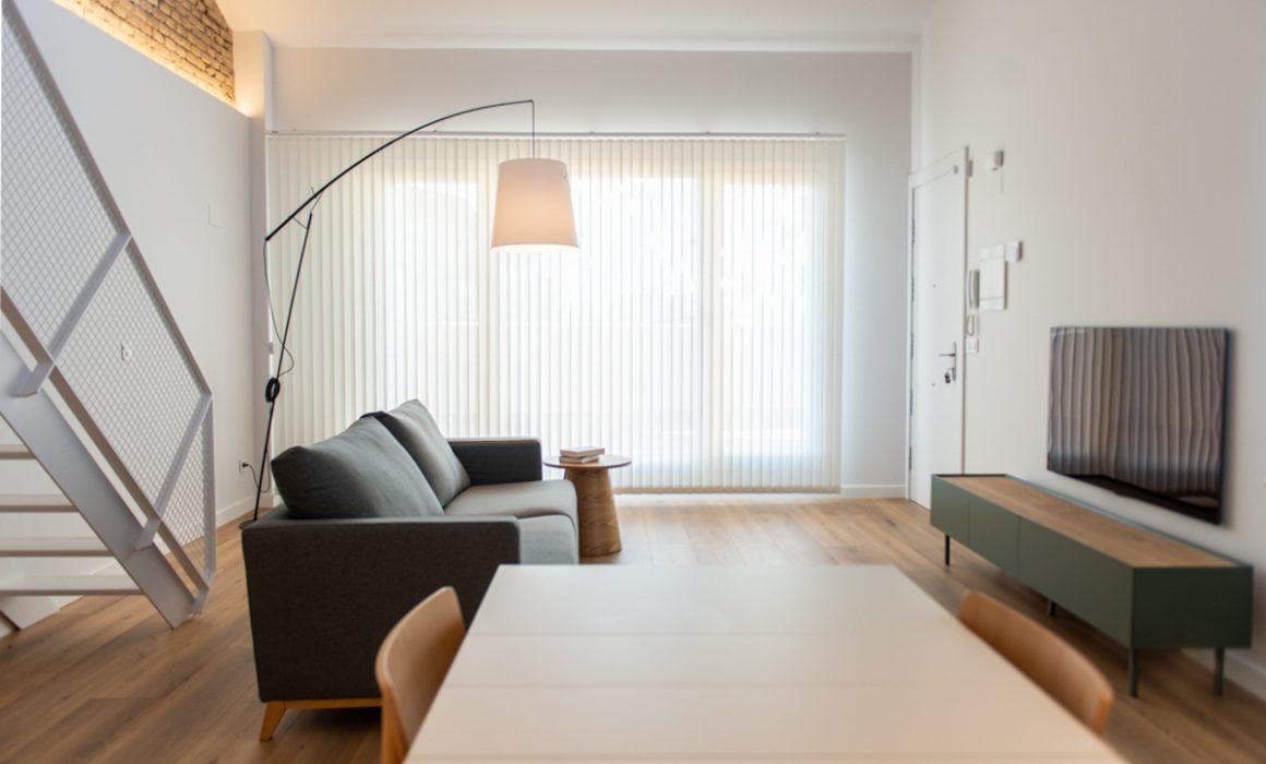 cocina de una vivienda, reforma de una vivienda, estudio de arquitectura e interiorismo de Zaragoza